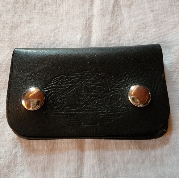 Other - Leather Biker Credit Card Wallet